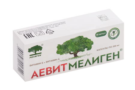 Аевит Мелиген, 30 шт, капсулы БАД