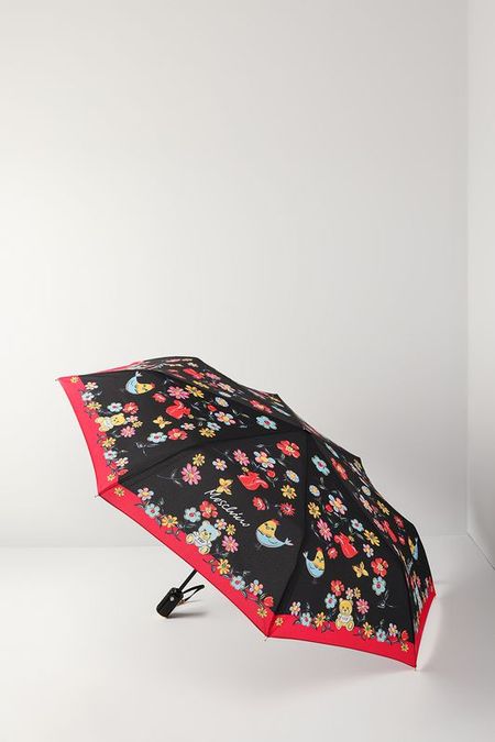 Зонт автомат с принтом Flowers and Squirrels Moschino 11190₽