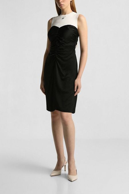 Платье без рукавов со сборкой спереди Karl Lagerfeld 36490₽