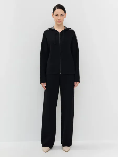 Вязаный бомбер с лампасами SAVAGE 3399₽