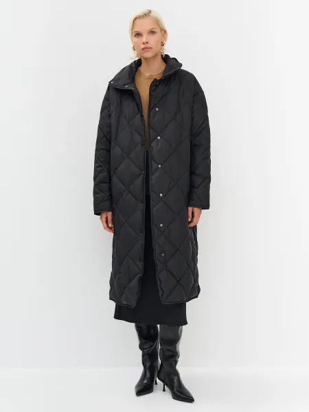 Удлиненное пальто с ромбовидной стежкой SAVAGE 8199₽