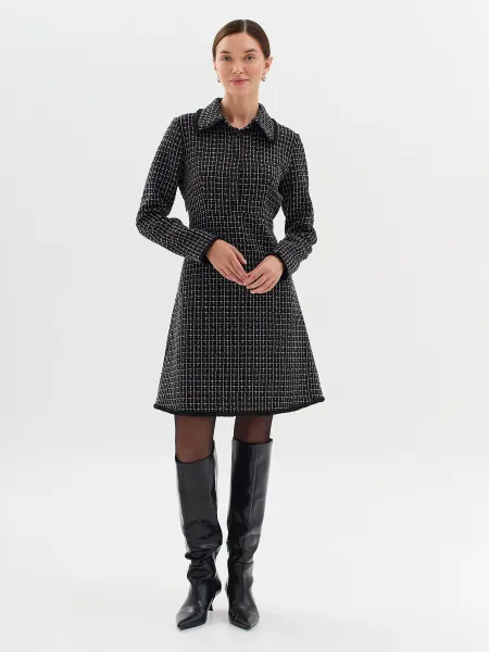 Платье А-силуэта в стиле 60х SAVAGE 2999₽