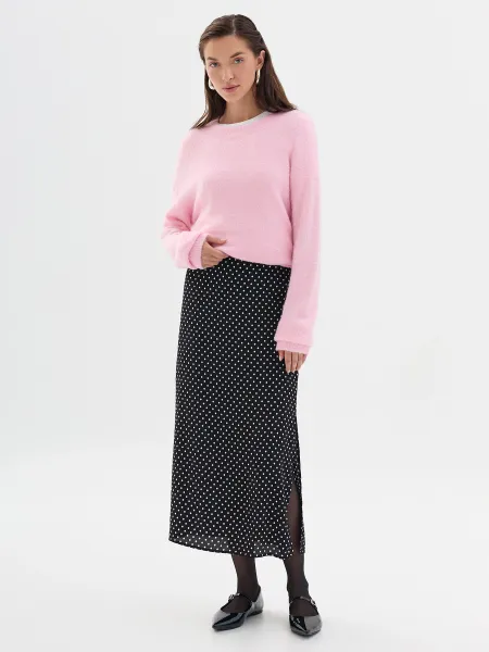 Юбка миди с принтом в горошек SAVAGE 2999₽
