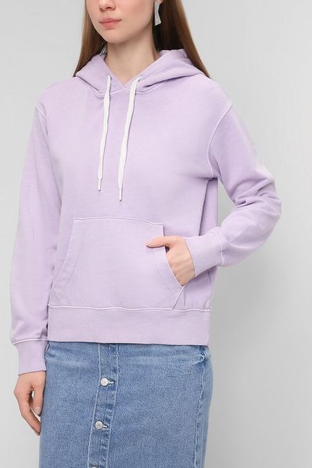 Однотонное худи из хлопка Esprit Casual 2990₽