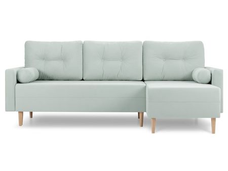 Диван угловой divanru Нумо Velvet Silver 44990₽