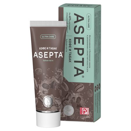 Зубная паста Асепта Кофе и табак 300₽