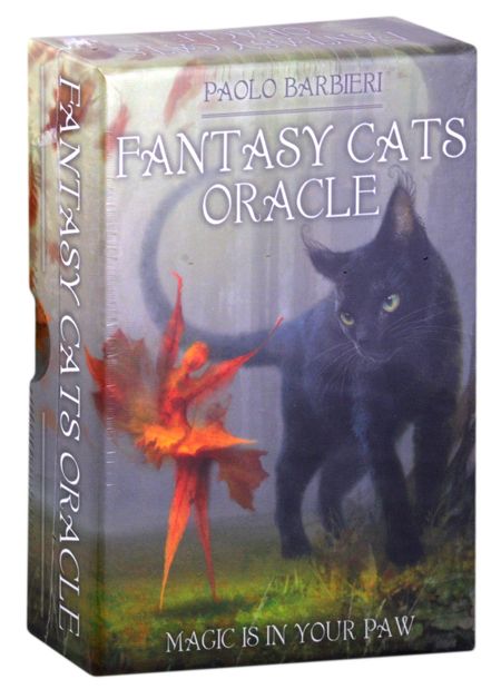 Паоло Барбьери Оракул Кошки Фэнтези / Fantasy cats oracle (23 карты + книга)