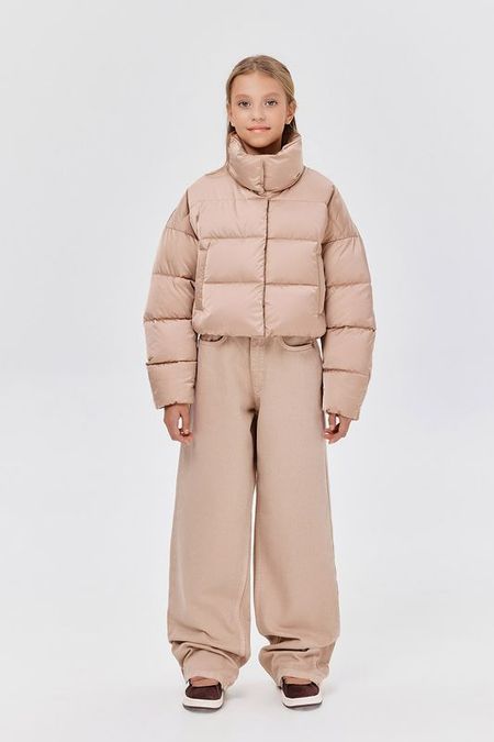 Куртка утепленная с воротником стойкой укороченная GnK 17000₽