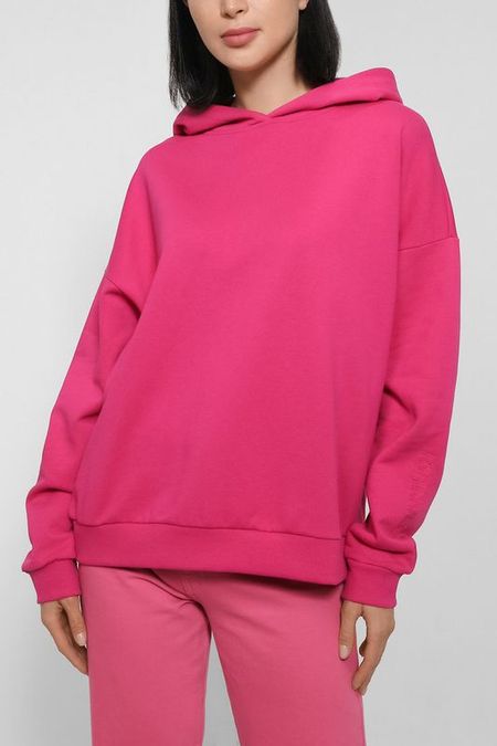 Однотонное худи из хлопка Comma 4240₽