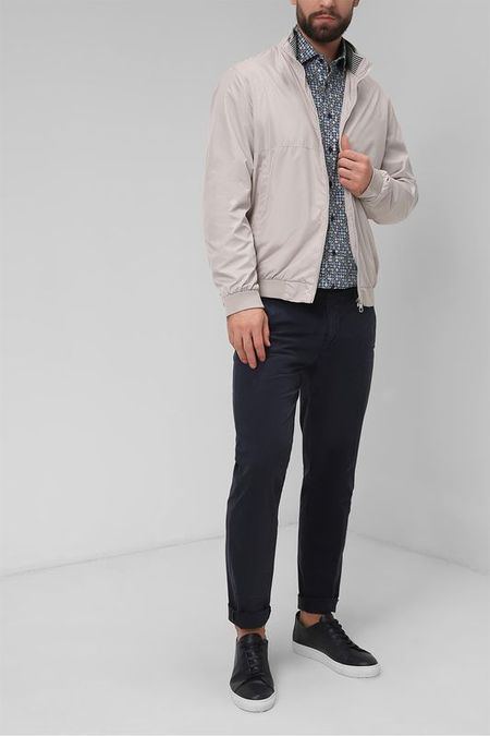 Сорочка из хлопка с принтом Olymp 5290₽