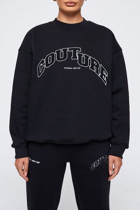 Однотонный свитшот с принтом The Couture Club 2992₽