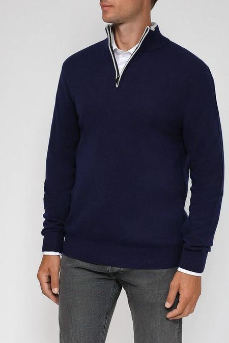 Пуловер с воротником на молнии DMolina 2917₽