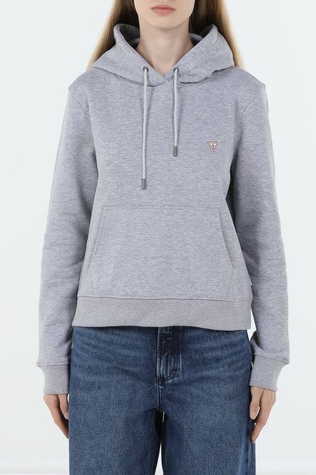 Худи хлопковое с карманом Guess Jeans 5390₽