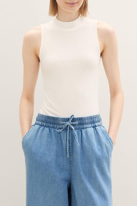 Майка с воротником стойкой TOM TAILOR 1349₽