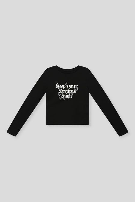 Лонгслив хлопковый с принтом OVS 1320₽