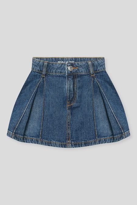 Юбка джинсовая в складку Republic of Denim 1567₽