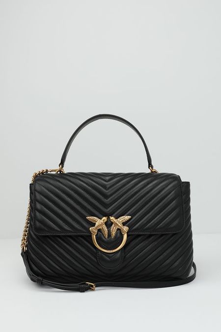 Сумка сэтчел кожаная Love Lady Pinko 47590₽