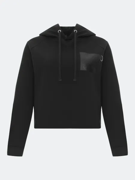 Худи с декором из экокожи SAVAGE 5599₽