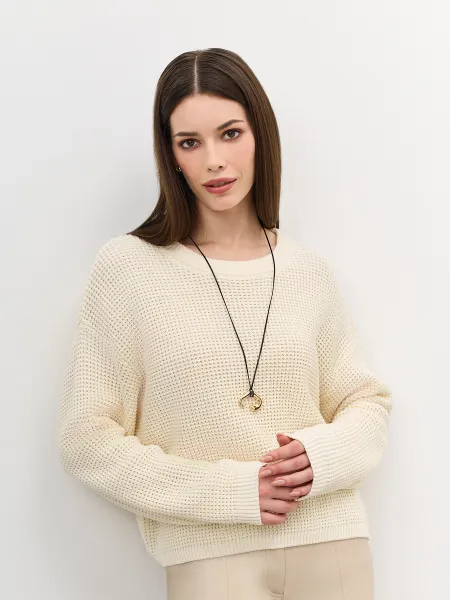 Свитер с текстурной вязкой SAVAGE 3999₽