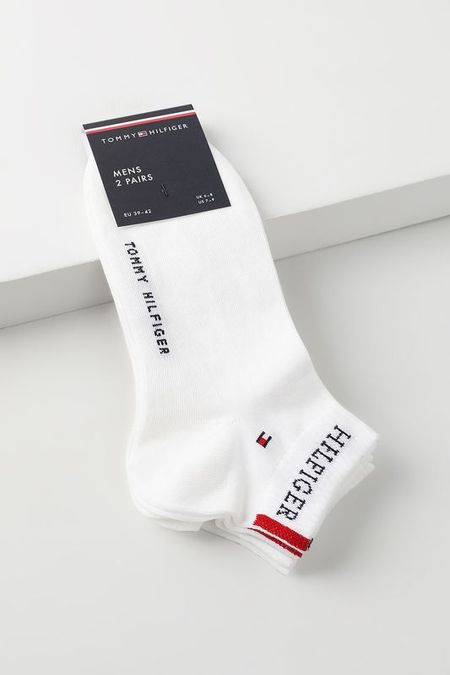 Набор из 2 пар хлопковых укороченных носков Tommy Hilfiger 1990₽