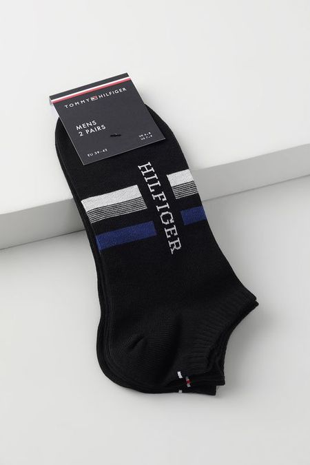 Набор из 2 пар хлопковых коротких носков Tommy Hilfiger 1492₽