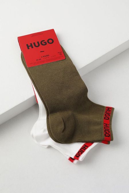 Носки укороченные 2 пары HUGO 1342₽