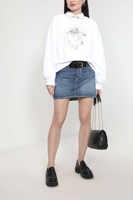 Джинсовая мини-юбка Pinko 8690₽