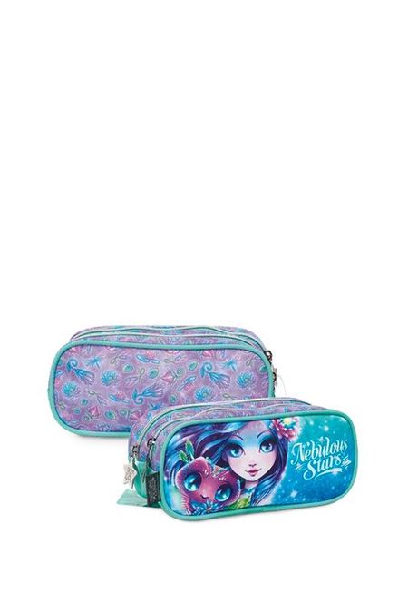 Школьный пенал с 2 отделениями Серия Nenuphia Nebulous Stars 1552₽