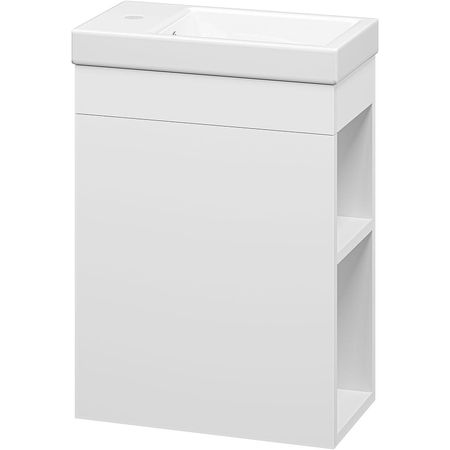 Тумба с раковиной Misty Мини 40 УТ000014278 подвесная Белая 10490₽