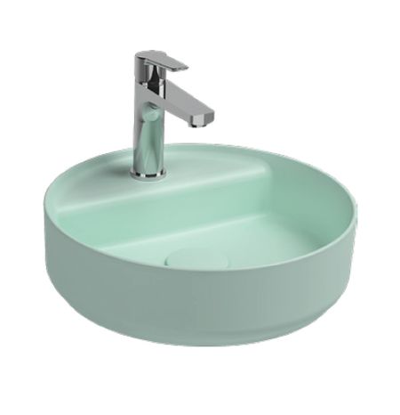 Раковина Isvea Infinity 36 10NF65042SV-2T цвет Мятно-зеленый матовый 32000₽