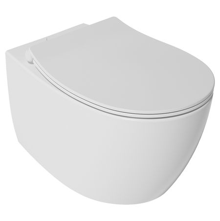 Унитаз Isvea Sentimenti Neo 10AR02010SV подвесной цвет Белый без сиденья 17900₽