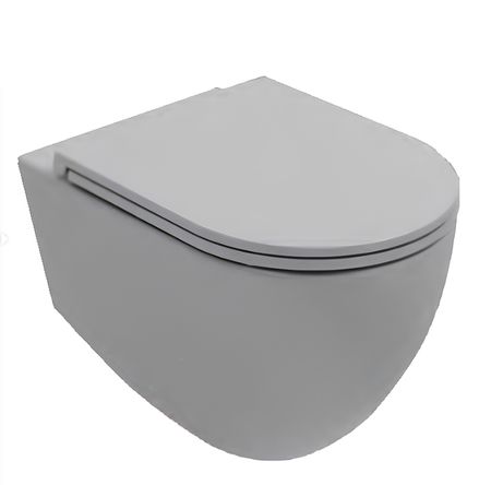 Унитаз Isvea Infinity 10NF02001SV-2V подвесной цвет Серый камень матовый без сиденья 43000₽