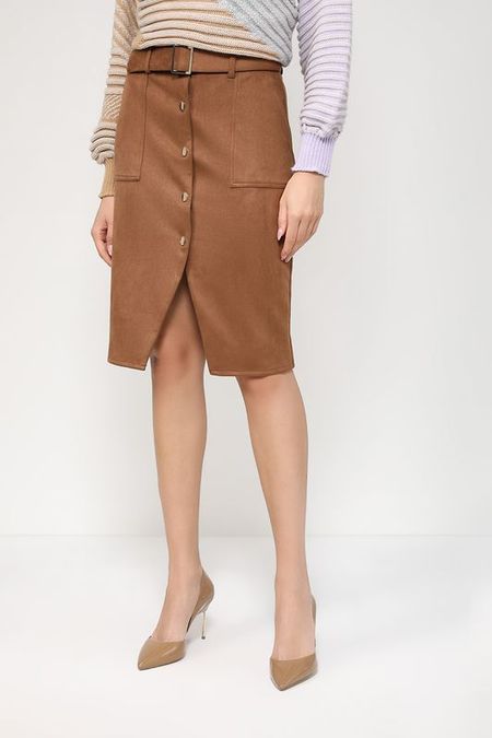 Юбка-карандаш с вырезом Naf Naf 4690₽