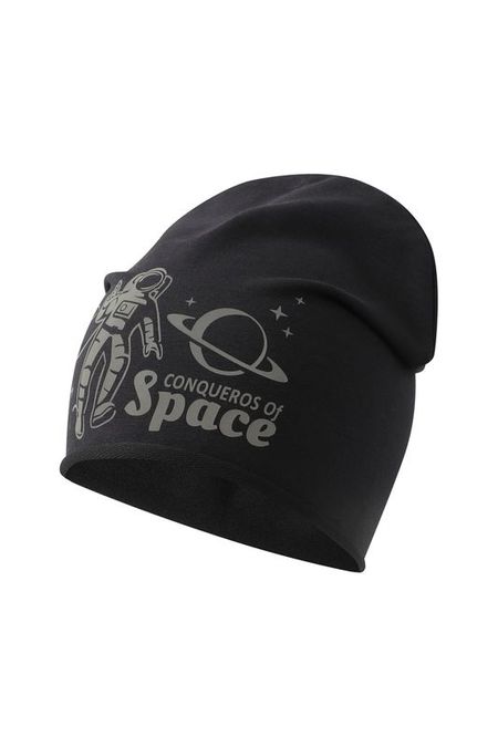 Шапка бини хлопковая с принтом Totti 517₽