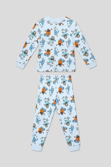 Пижама хлопковая с принтом OVS 2190₽