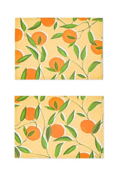 Набор из двух настольных ковриков Oranges COINCASA 1090₽