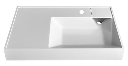 Раковина Madera Vega 80 4627173210942 на стиральную машину цвет Белый 14843₽