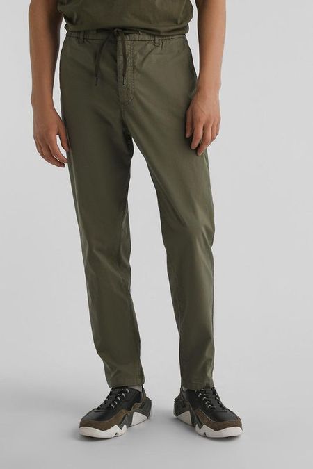 Брюки хлопковые зауженные BOSS 9442₽