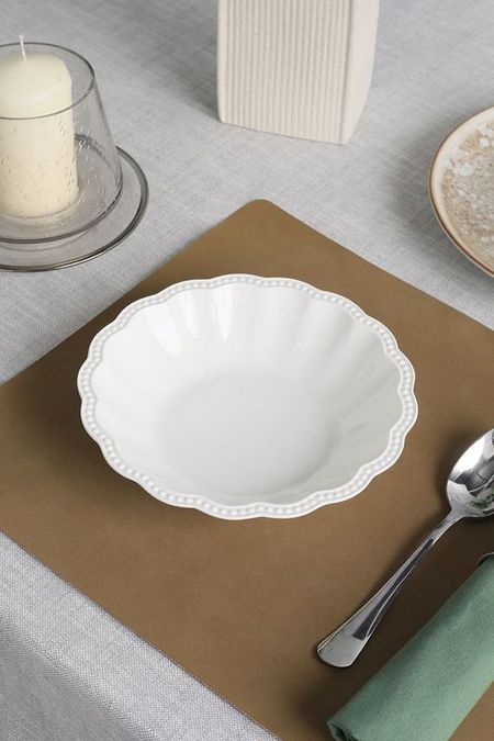 Фарфоровая суповая тарелка Elite Easy Life 1190₽