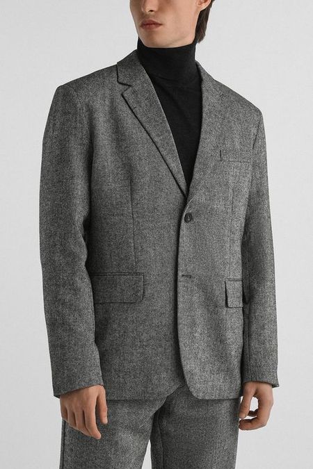 Пиджак однобортный прямого кроя Oulyss