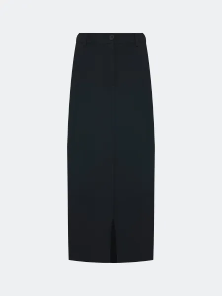 Юбка из вискозы с акцентным разрезом SAVAGE 4999₽