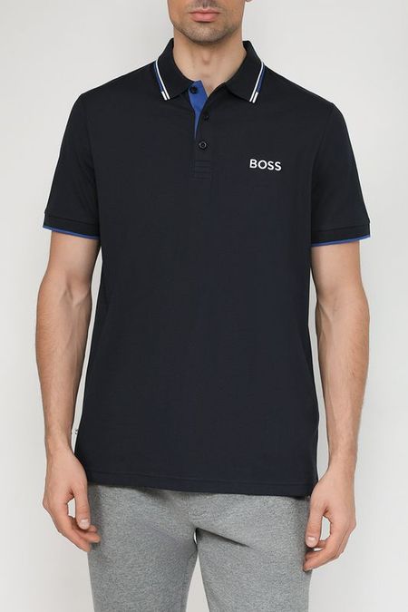 Поло с логотипом бренда BOSS 14990₽