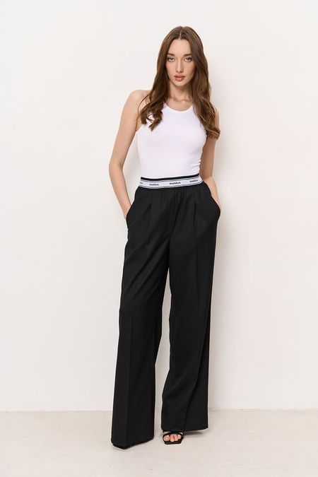 Брюки на эластичном поясе PAPAYA