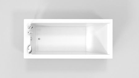 Акриловая ванна BellSan Стелла 180x80 4627171533111 цвет Белый с гидромассажем