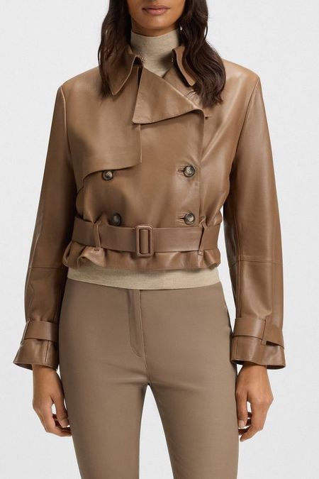 Куртка кожаная BOSS 89990₽