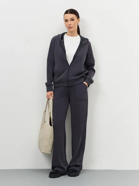 Брюки из смесового модала с широким поясом SAVAGE 2999₽