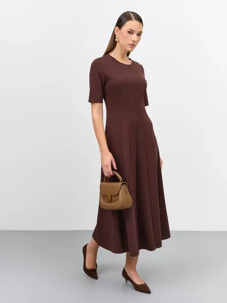 Трикотажное платье из вискозы SAVAGE 5799₽