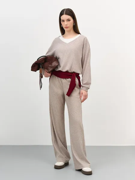 Брюки из фактурного трикотажа SAVAGE 2899₽