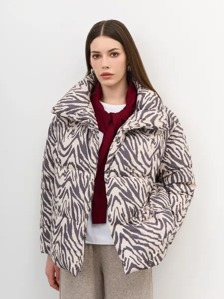 Куртка с анималистичным принтом SAVAGE 9999₽