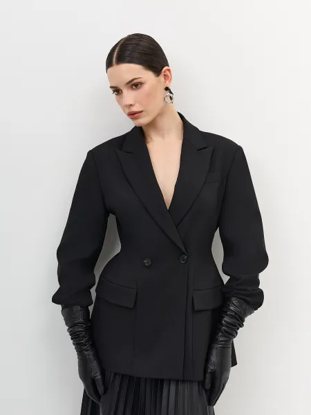 Приталенный двубортный блейзер SAVAGE 5999₽